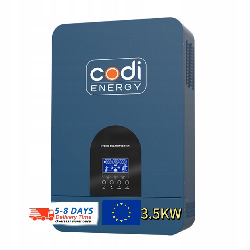 Solárny invertor 3,5Kw 24V 230VAC Off Grid Inwerter